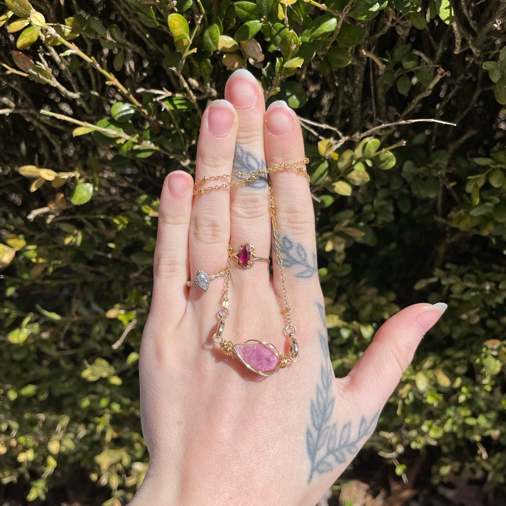 Ruby Interchangeable Necklace - image 4